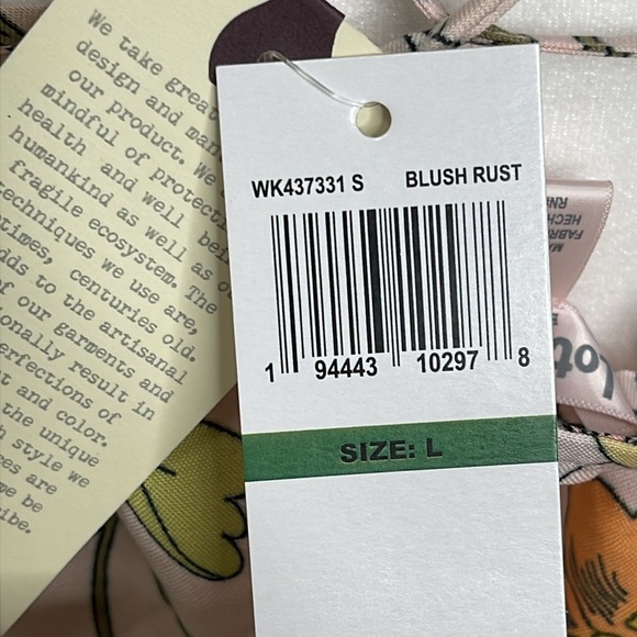 NWT Lottie & Holly Women’s Band Of Gypsies Mini Floral Summer Dress Size Large - Picture 7 of 11